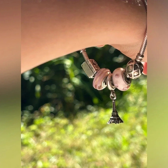 Pandora charm bracelet with charms - Picture 11 of 11